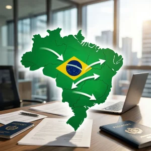 Como brasileiros conseguem visto de trabalho nos EUA: caminhos legais além do turismo