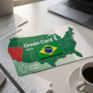 Green Card por loteria (Diversity Visa) 2026: como brasileiros participam e quais as chances reais