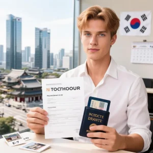 Como brasileiros conseguem visto de trabalho na Coreia do Sul: E-7, D-10 e realidade do mercado